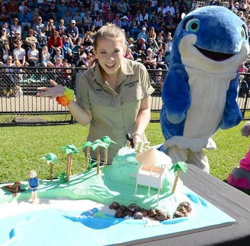 Fotó: Twitter//Bindi Irwin