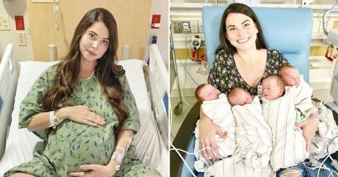 4 gyereket fogadtak örökbe, amikor kiderül, hogy négyesikrekkel terhes, előtte azt hitte sosem lehet gyereke