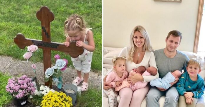 A házaspár két év alatt négy babát veszített el, majd hármas ikreik születtek - ekkor már másodjára