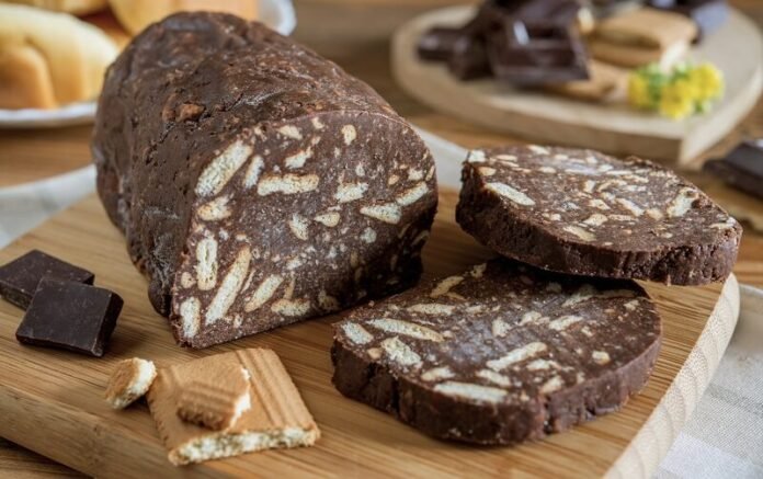 Diós, csokoládés kekszszalámi – az egyszerű és ízletes desszert, ami a nagyböjt idején is fogyasztható