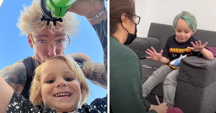 A tanító azt mondta a kisfiúnak, a körömlakk csak lányoknak való. Az apa reakciója aranyat ér!