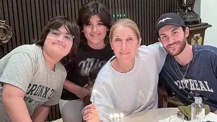 celine-dion-gyerekeivel Celine Dion és gyerekei