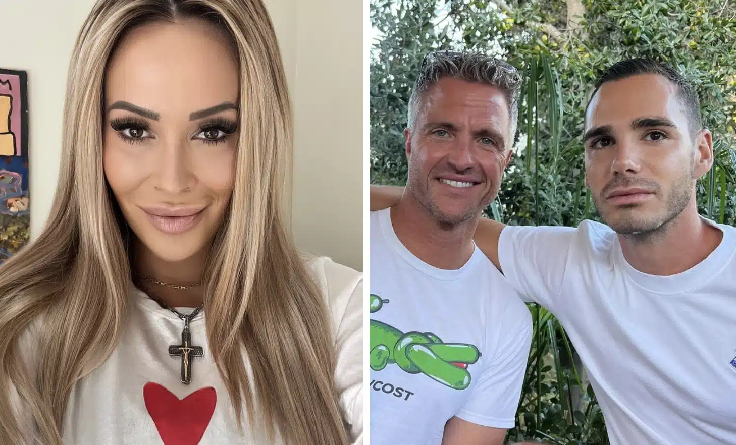 cora-ralf Cora Brinkmann balra, és Ralf Schumacher balra új szerelmével, Etiennel