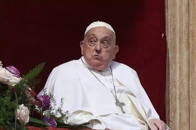 ferenc pápa utolsó fotója
